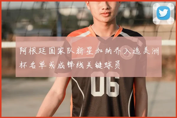 阿根廷国家队新星加纳乔入选美洲杯名单或成锋线关键球员